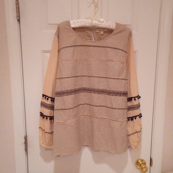 Indigo Tops - Plus size indigo co. Boho top